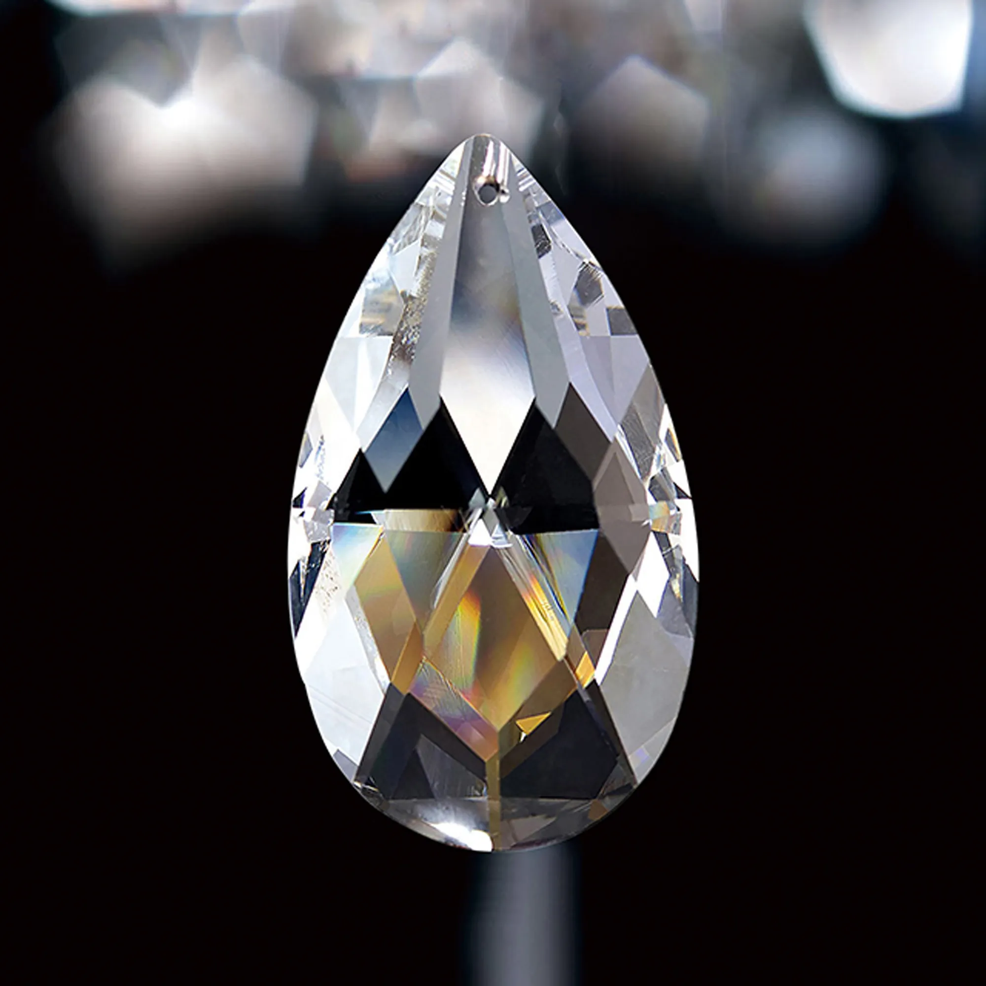 C20030  Crystal Pendalogue, No Ring Or Pin Included 38mm